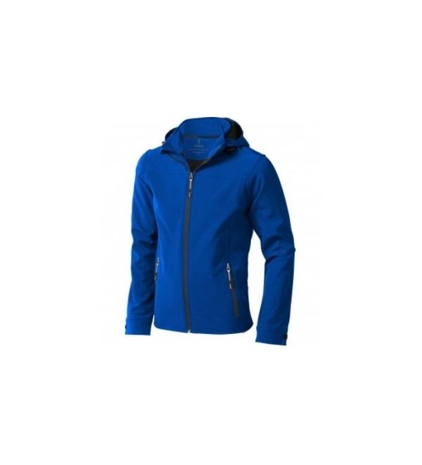Logotrade business gift image of: #44 Langley softshell jacket, blue