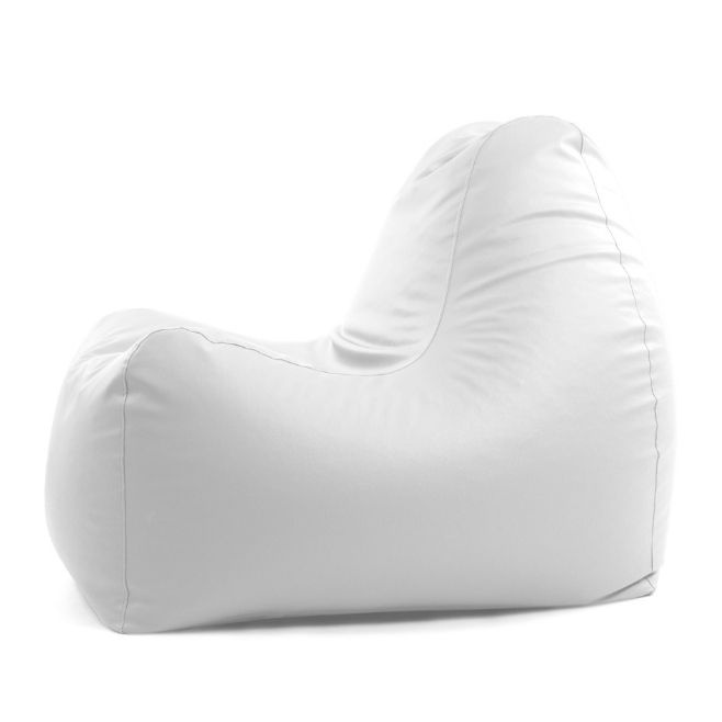 Logo trade promotional gifts picture of: Bean bag chair Lucas Original, 350 l, white