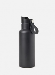 Logo trade advertising products picture of: Drinking bottle Balti thermo bottle 500 ml, black