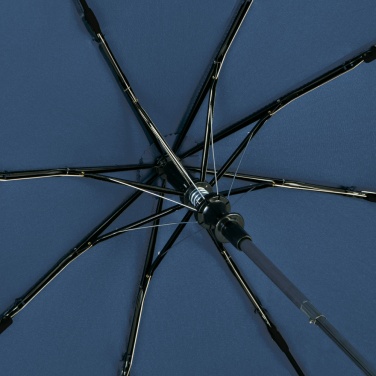 Logo trade reklaamkingi pilt: Helkuräärisega AC Safebrella® LED minivihmavari 5571, sinine