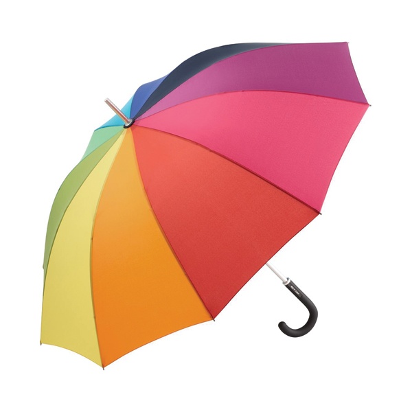 Logotrade ärikingi foto: ##Vikerkaarevärvides ALU light10 tuulekindel vihmavari