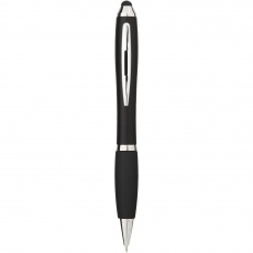Nash Stylus Kugelschreiber farbig mit schwarzem Griff