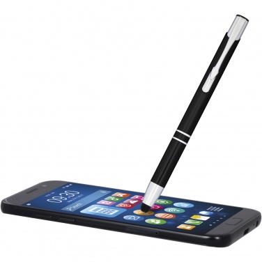 Logotrade Firmengeschenke das Foto: Moneta Kugelschreiber mit Metall Touchpen