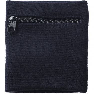 Logotrade werbemittel das Foto: Brisky Schweißband mit Reißverschlusstasche