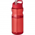 H2O Active® Eco Base 650 ml Sportflasche mit Ausgussdeckel, Rot / Rot