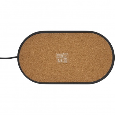 Logotrade Firmengeschenke das Foto: Klip kabelloser 5 W Schreibtisch Organizer mit Ladefunktion 