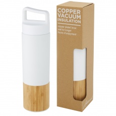 Torne 540 ml Edelstahlflasche mit Kupfer-Vakuumisolierung und Bambusdetail