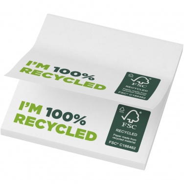 Sticky-Mate® recycelte Haftnotizen 75 x 75 mm, Weiß, Farbvariante