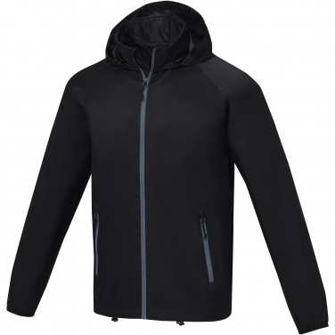 Dinlas leichte Jacke für Herren, Durchgehend schwarz, Größe, Farbvariante