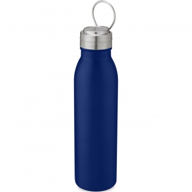 Logotrade Geschäftsgeschenke das Foto: Harper 700 ml Trinkflasche aus Edelstahl mit Metallschlaufe