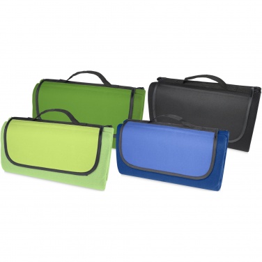 Logotrade Logogeschenke das Foto: Salvie Picknickdecke aus recyceltem Kunststoff