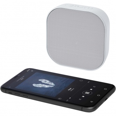 Logotrade Werbegeschenke das Foto: Stark 2.0 3 W Mini-Bluetooth®-Lautsprecher aus recyceltem RCS Kunststoff