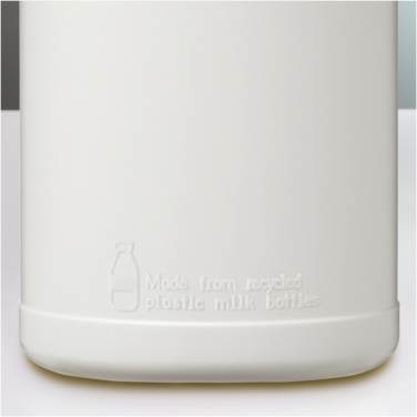 Logotrade Werbegeschenke das Foto: Baseline 500 ml recycelte Sportflasche mit Klappdeckel