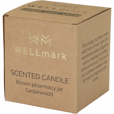 Wellmark Let's Get Cozy Duftkerze mit Zedernholzduft, 650 g, Produktbild, Bernsteinheide (2)