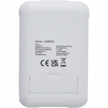 Logotrade Logogeschenke das Foto: Savvy recyceltes modulares Ladekabel mit Telefonhalterung