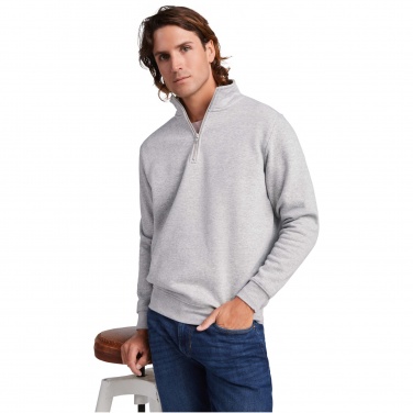 Logotrade Werbeartikel das Foto: Aneto Pullover mit Viertelreißverschluss