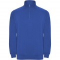 Aneto Pullover mit Viertelreißverschluss, Königsblau