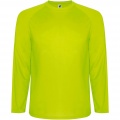 Montecarlo Langarm Sport-Shirt für Männer, Fluor Gelb