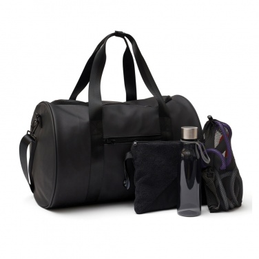 Logotrade Firmengeschenke das Foto: VINGA Lean Glasflasche