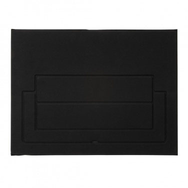 Logotrade Firmengeschenke das Foto: Impact AWARE RPET faltbare Desk-Organizer mit Laptop-Ständer