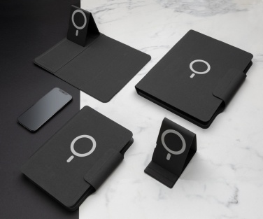 Logotrade Firmengeschenke das Foto: Artic magnetischer 10W Wireless Charging Smartphonehalter