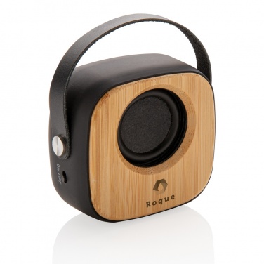 Logotrade Logogeschenke das Foto: Bambus 3W Wireless Fashion Speaker