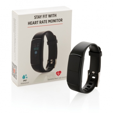 Logotrade Firmengeschenke das Foto: Stay Fit Activity-Tracker mit Herzfrequenzmessung