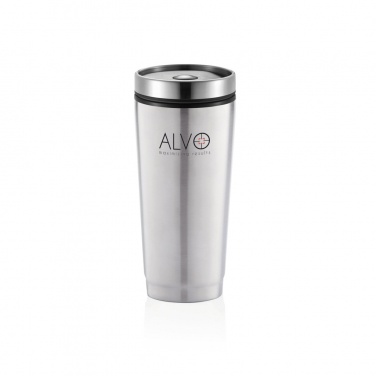 Auslaufsicherer Thermobecher, Beispiel mit Logo