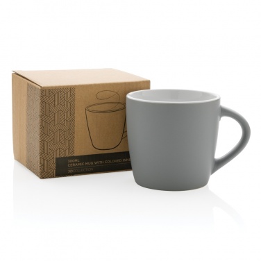 Keramiktasse mit farbiger Innenseite, 300 ml, Produktbild