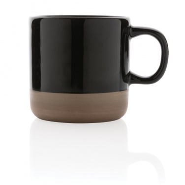 Becher aus glasierter Keramik, 360ml, Detailansicht
