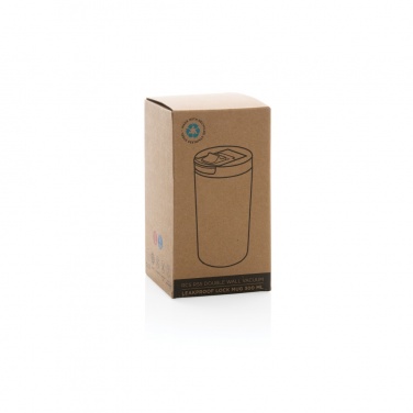 Logotrade werbemittel das Foto: Doppelwandiger Vakuum-Becher aus RCS recyceltem SS