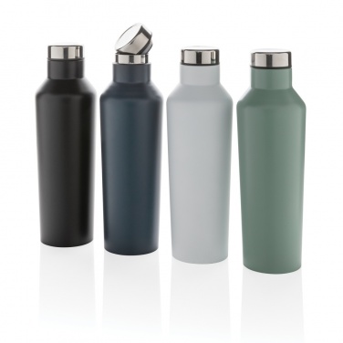 Moderne Vakuumflasche aus Edelstahl, Produktbild