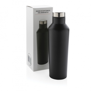 Moderne Vakuumflasche aus Edelstahl, Produktbild