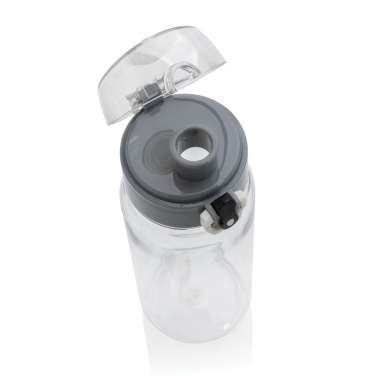 Yide auslaufsichere, verschließbare Trinkflasche aus RCS-recyceltem PET 600 ml, Detailansicht