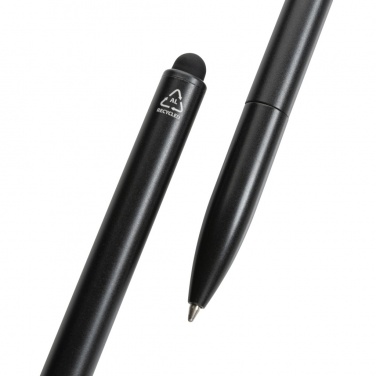 Logotrade werbemittel das Foto: Kymi Stift mit Stylus aus RCS recyceltem Aluminum