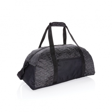 AWARE™ reflektierende RPET Wochenendtasche, Detailansicht (1)