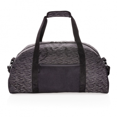 AWARE™ reflektierende RPET Wochenendtasche, Detailansicht (2)