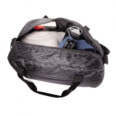 AWARE™ reflektierende RPET Wochenendtasche, Detailansicht (5)