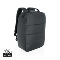 Impact AWARE™ RPET Anti-Diebstahl 15,6" Laptop-Rucksack, Schwarz