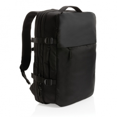 Logotrade Logogeschenke das Foto: Swiss Peak AWARE™ RPET 15.6" erweiterbarer Wochenendrucksack