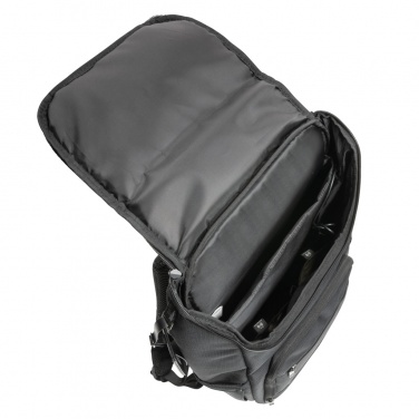 Logotrade Werbegeschenke das Foto: Swiss Peak AWARE™ RPET Voyager 15.6" Laptop Rucksack