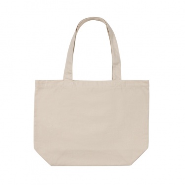 Logotrade Logogeschenke das Foto: Impact Aware™ 240g/m² rcCanvas Shopper + Tasche, ungefärbt