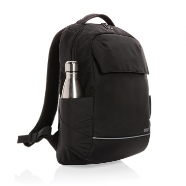 Logotrade Werbegeschenke das Foto: Swiss Peak Brooke AWARE™ 15,6" Laptop-Rucksack aus rPET