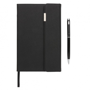 Swiss Peak Deluxe A5 Notizbuch mit Stift, Detailansicht