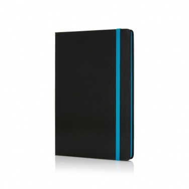 Deluxe Hardcover A5 Notizbuch mit coloriertem Beschnitt, Detailansicht
