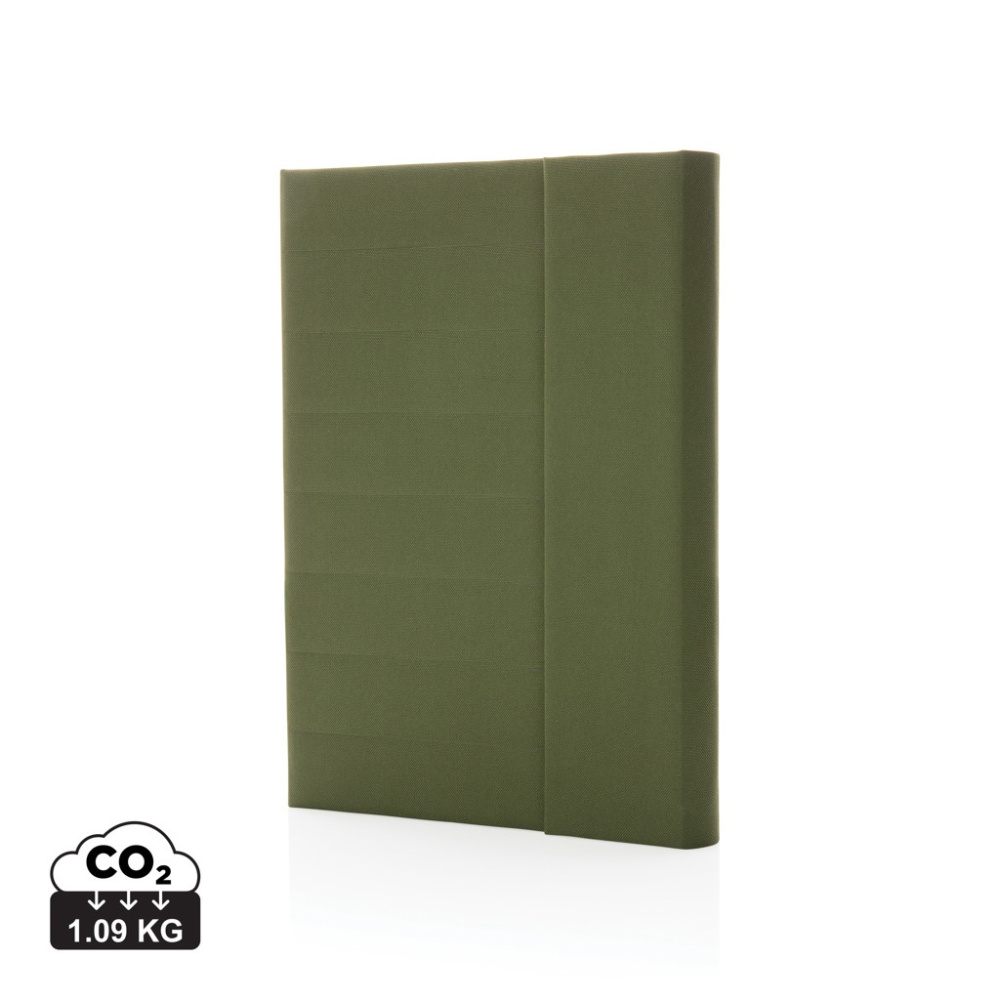Impact Aware™ A5 Notebook mit Magnetverschluss, Grün, Produktbild