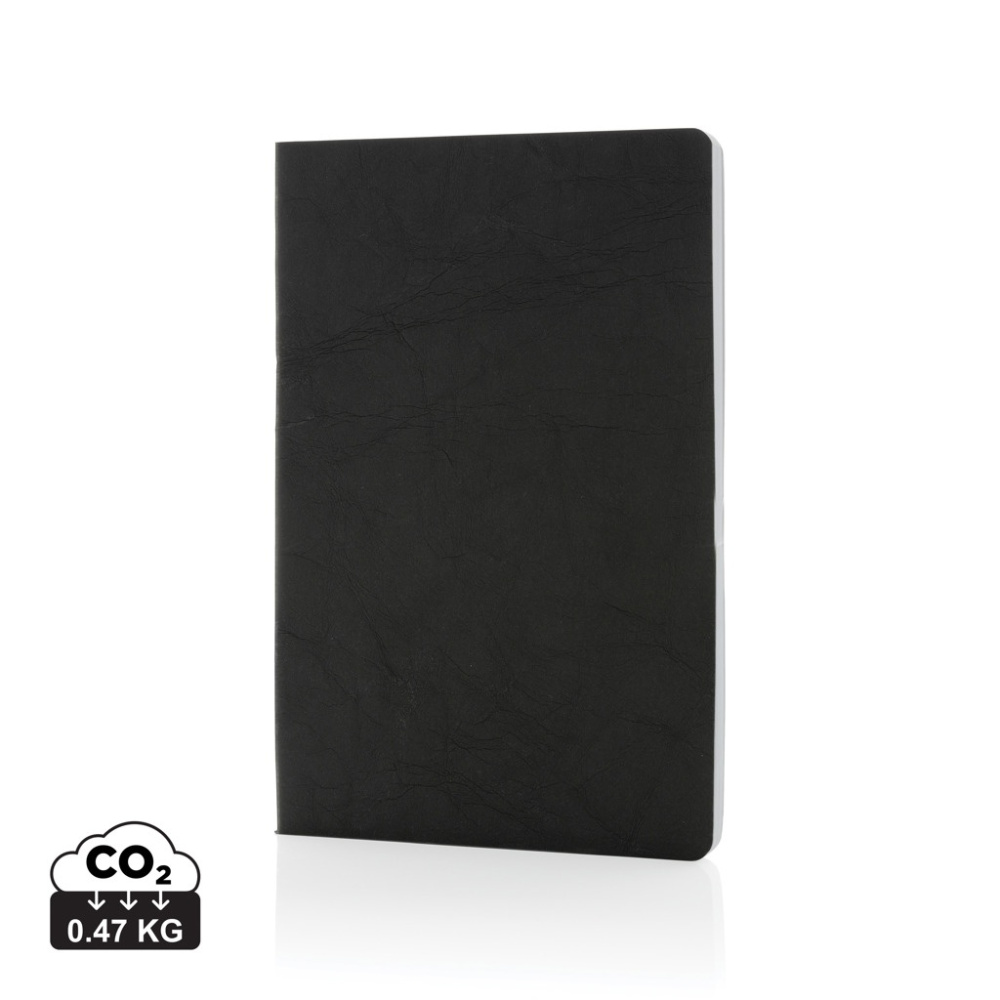 Salton Luxus Kraftpapier Notizbuch A5, Schwarz, Produktbild