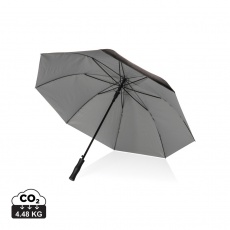 27" Impact AWARE™ RPET 190T zweifarbiger Regenschirm mit Auf-Automatik