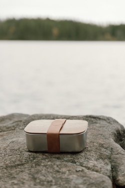 Logotrade Werbegeschenke das Foto: VINGA Ciro Lunchbox aus RCS recyceltem Stahl