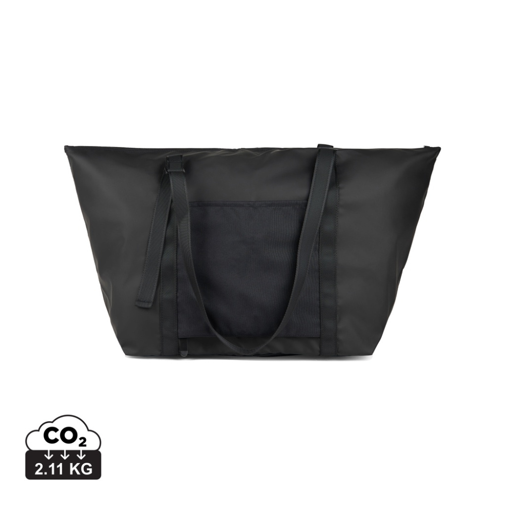 VINGA Livorno Wochenendtasche aus GRS recyceltem Polyester, Schwarz, Produktbild
